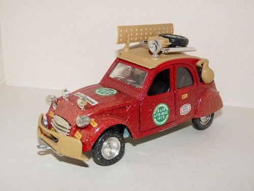 Polistil s30 citroen - 2cv, raid