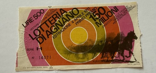 Biglietto lotteria - ,