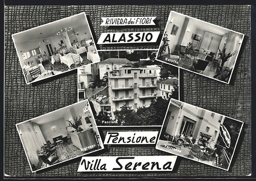 Cartolina alassio riviera dei - alassio/riviera,