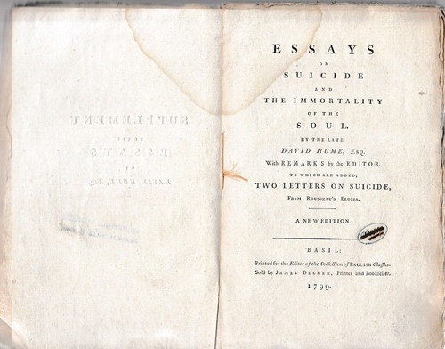 David hume essays - -,