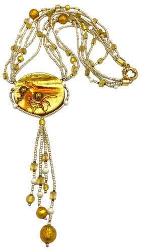Collana vetro murano - vetro, di