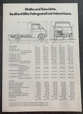 Brochure GM OPEL Bedford Blitz