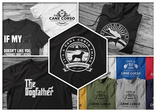 Cane corso shirt - felpa, con