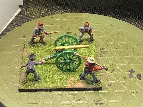 Confederato dipinto o - confederato, mm
