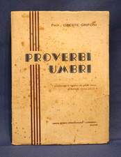 Oreste Grifoni, Proverbi