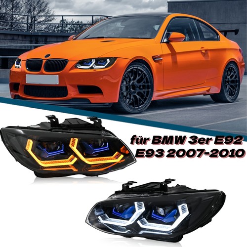 Coppia fari full led per - fari, bmw