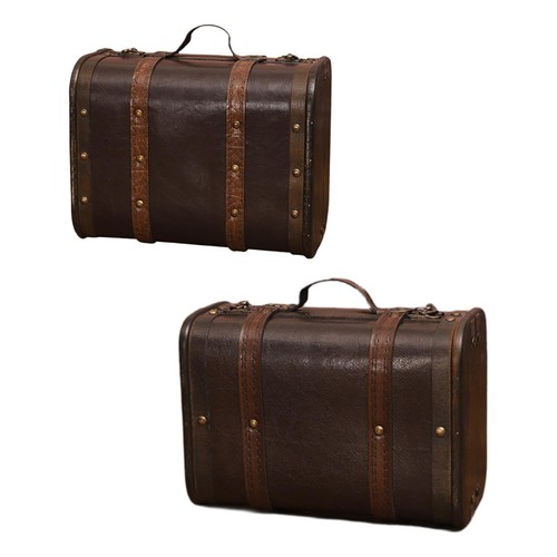 Baule legno stile vintage - in,