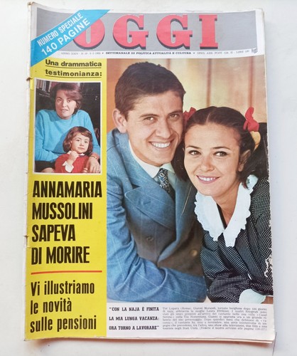 Rivista oggi gianni morandi - oggi,