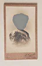 foto d'epoca cartonata