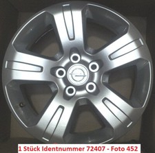 Opel Antara 17" pollici cerchio in lega originale 4814213 1 pezzo (452)