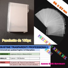 100 x Bustine / Sleeves