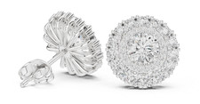 Orecchini TCW 2,2 Ct Diamanti