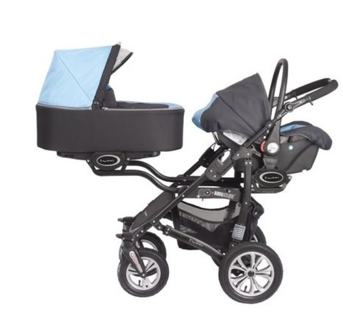 Trio paseggino gemellare - trio,