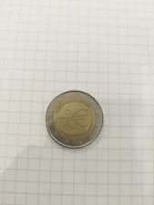 MONETA due 2 euro Rep. Francese Francia con omino stilizzato UEM 1999-2009 RARA