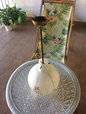 Lampadario da soffitto vetro vintage anni 50/60 E27
