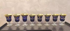 Set 8 Bicchieri vetro di