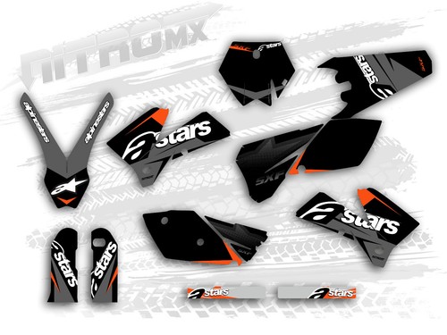 Kit grafica nitromx per ktm - kit,