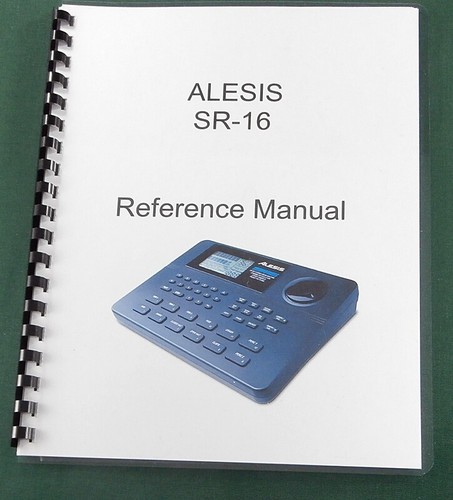 Alesis manuale - alesis, sr-16