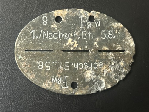 Ww2 german dog tag - ww2,