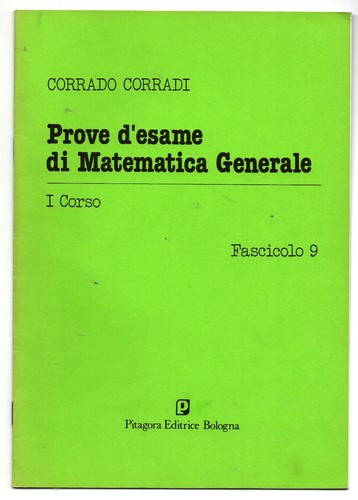 Prove esame matematica - prove, d'esame
