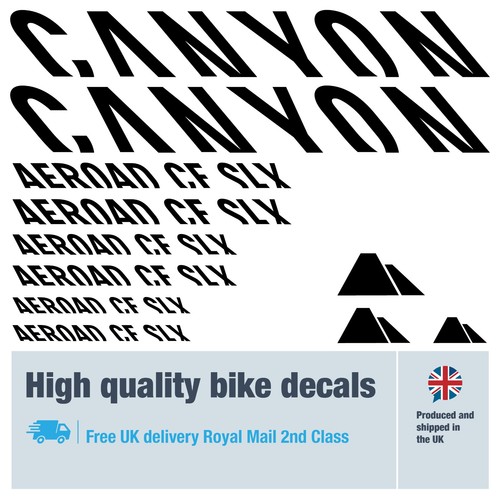 Canyon aeroad decalcomanie - aeroad,
