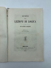 Ruggiero Bonghi, Sunto delle