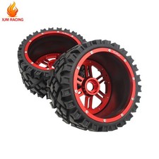 2 pezzi pneumatico posteriore All Terrian adatto 170 x 80 mm per 1/5 RC Buggy HPI BAJA RV KM 5B ruota