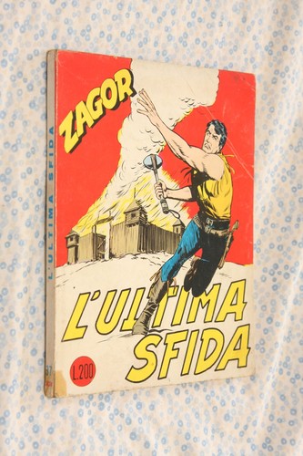 Zagor scritta rossa 200 lire - zagor,