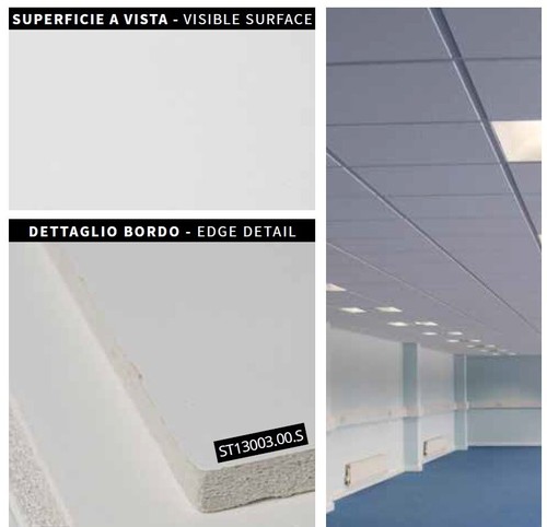 Pannelli controsoffitto fibra