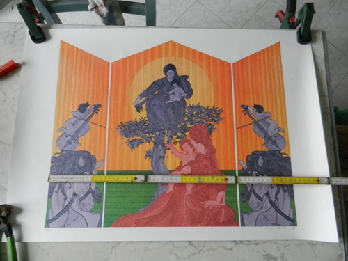 Litografia pier canosa 72 - litografia, 50