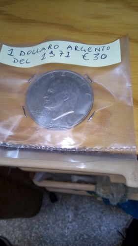 Dollaro placcato argento - placcato,