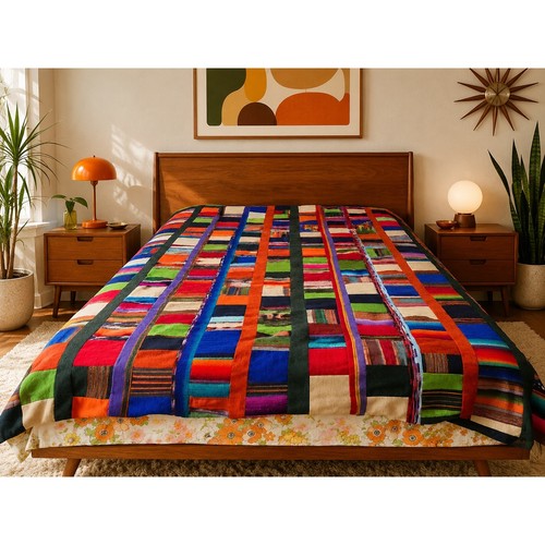 Coperta copriletto vintage