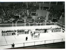 1957 BOLOGNA Coppa latina HOCKEY SU PISTA - Presentazione delle squadre *Foto