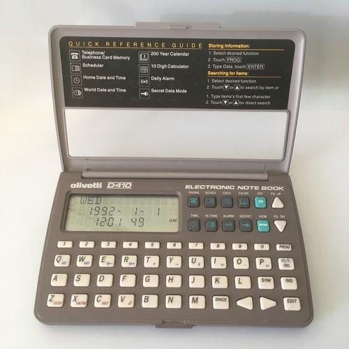 Olivetti d410 organizzatore - olivetti,