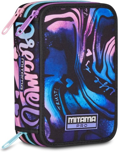 Astuccio scuola triplo zip - triplo, 3