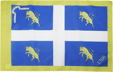 Bandiera Città Di Torino Con