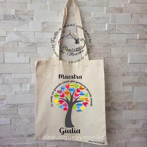 Regalo maestra borsa - regalo,