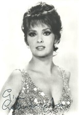 GINA LOLLOBRIGIDA autografo