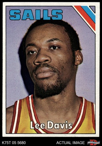 1975 topps 234 lee - topps, davis