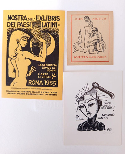 Lotto ex libris lorenzo - lotto,