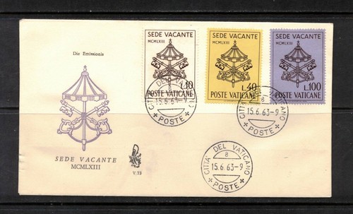 Vaticano 1963 fdc venetia - vaticano,