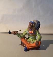 ELASTOLIN 1 32 CAPO INDIANO ACCAMPAMENTO APACHE SOIUX 