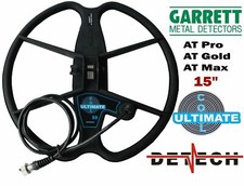 Bobina di ricerca DETECH 15" Ultimate DD per Garrett AT Pro AT Gold e AT Max