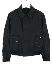 Giacca Trussardi Uomo (EU) 50 Zip Completo Collo Polo Leggera Nera