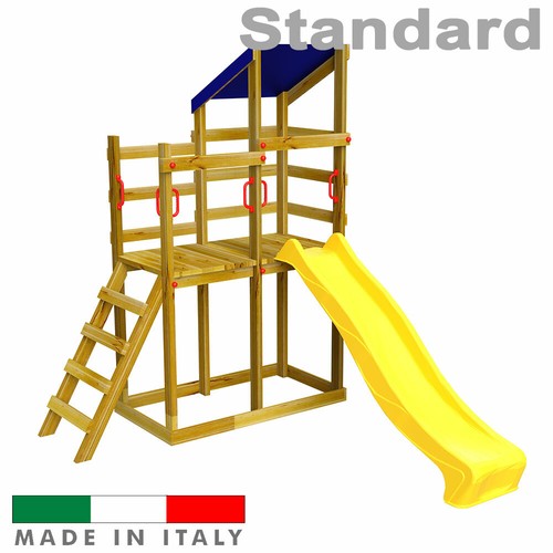 Scivolo per bambini torre - scivolo,