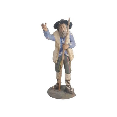 Pastore antico statua presepe - pastore,