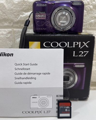 Nikon coolpix l27 mp 5x - 16,1,