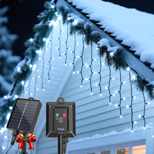 Luci Natale Esterno Cascata