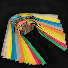 10 Elastici Piatti Elastici in