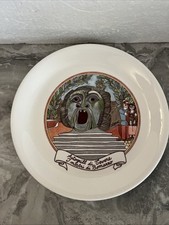 Autogrill di Tevere I Mostri di No marzo Piatto Ceramica Decorativo De Simone